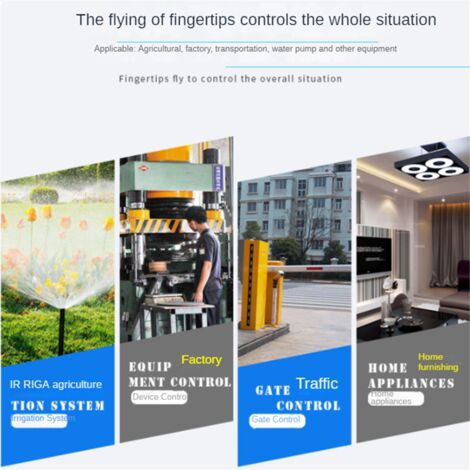 High Power Wireless Remote Control EV1527 Chip 2000M 433Mhz 4 Button