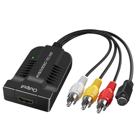 Av Adapter Internet AV-S-Video to -compatible Adapter Output