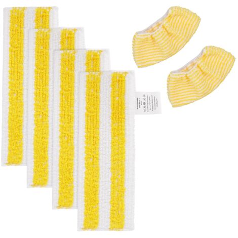 Steam Mop Pads Cloth for EasyFix SC2 SC3 SC4 SC5 Cleaner, Microfiber Washable Reusable