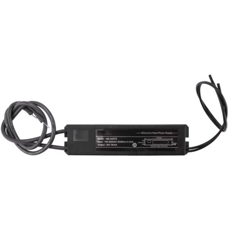 Niniang 2 X Light Supply Trasformatore elettronico Alimentazione Hb-C02Te 3Kv 30Ma 5-25W Fit per tutte le dimensioni di Vetro Neon Light Sign