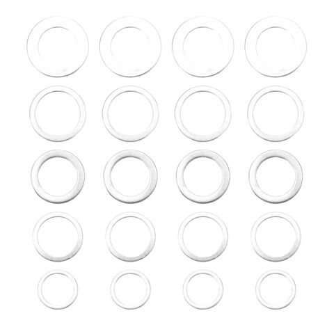 20 Pcs Saw Blade Bushing Set Adapter Ring Spacer,For Blade, Marble ...