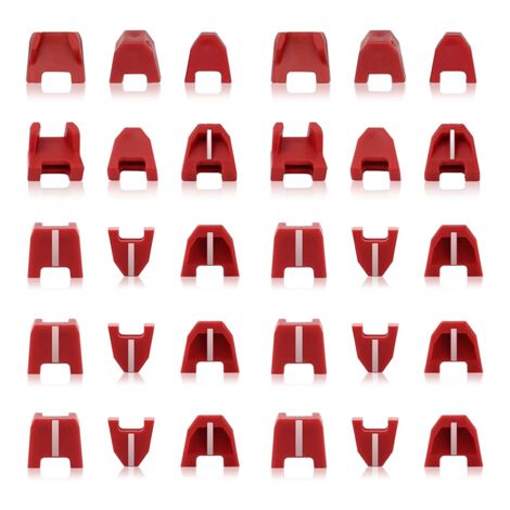 No-Mar Tip Kit For Milwaukee 2746-20 18-Gauge Brad Nailer – 12-Pack Protective Pads, Prevents Scratches (42-38-0017)
