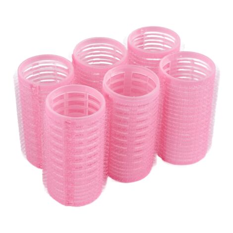 Lot De 12 Bigoudis Auto-grippants Grands 3cm SODIAL Neufs - Rouleaux Cheveux Sans Chaleur DIY Coiffure | Bigoudis Auto-agrippants Volume Cheveux