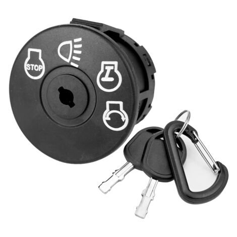 The ROP Shop Ignition Switch With 2 Keys - 6 Terminal For Rotary 9331 Riding Lawn Mower Engine