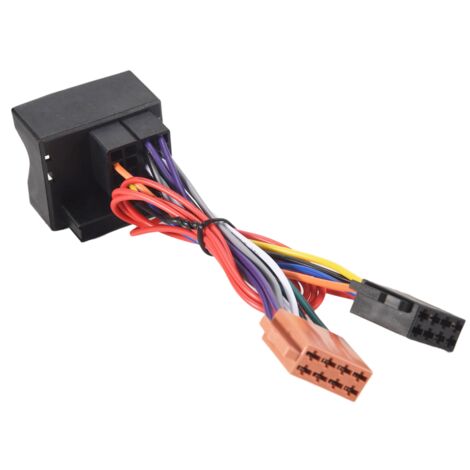Car Stereo Audio ISO Power Wiring Harness Cable for 207 307 407 C2 C5 Radio Antenna Wire Adapter