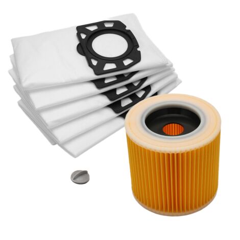 Ricambi Per WD3 Sacchetti WD2 WD3 Sacchetti Per Aspirapolvere Kärcher - 12 Pezzi Ricambi Per Karcher WD