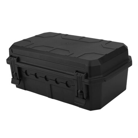 Outdoor Weatherproof Connection Box, Ip54 Water-Resistant Extension Cord Electrical Box to Protect Black