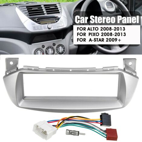 Car Stereo Radio Fascia ISO Aerial Fitting Kit for Alto 2009-2014