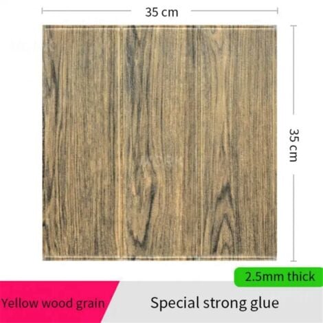 20Pcs 3D Wall Stickers Brick Self Adhesive Wallpaper Panels Home Decor Sticker,35x35cm,C