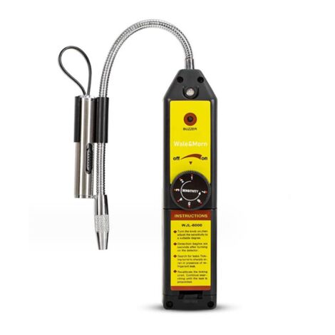 -6000-L Freon Leak Detector Halogen Refrigerant Gas HVAC R22 R410A