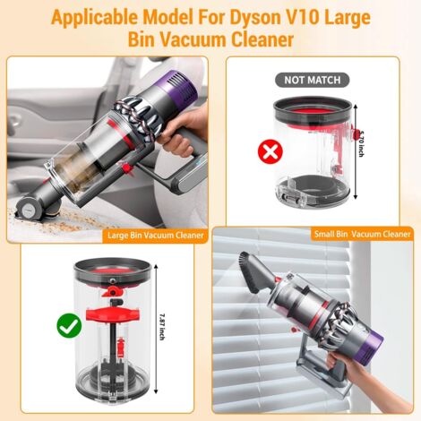 Dust Container with Filter Replacement Parts for V10 SV12 Animal and ...