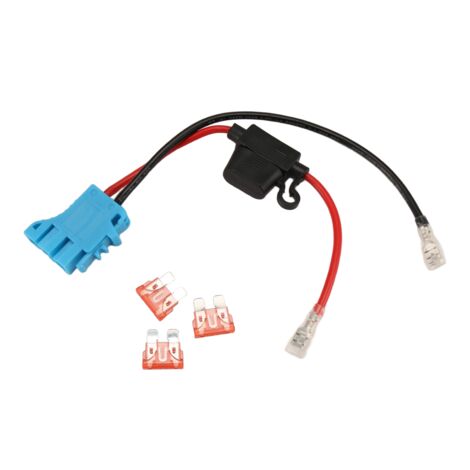 Paquet De 2 Connecteurs Faisceau Câbles 12 AWG Remplacement Pour Batterie Peg Perego V Sla Sur Vehicule Dequitation Avec Fusible 83985108