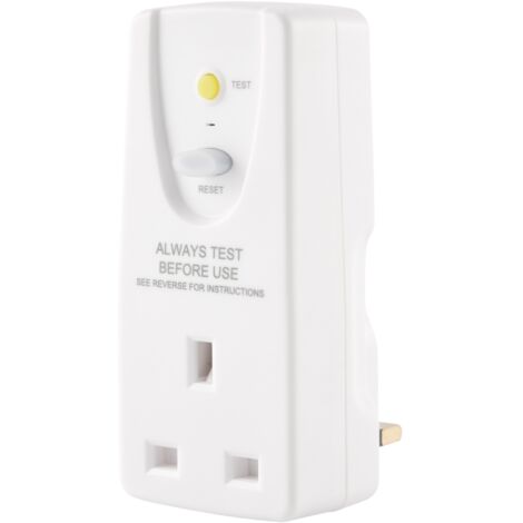 Uk Plug 13A Gfci Leakage Protection Rcd Socket Home Circuit Breaker Cutout Switch-