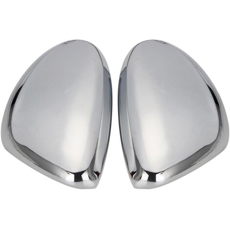 For Mitsubishi L200 Triton 2015 2016 17 Pair Wing Side Mirror Cover Chrome 2 Pc
