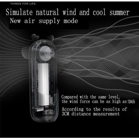 Mini Fan Spray Moisturizing Face Cooling Air Fan USB Charging Desktop Handheld Fan(Green Deer)
