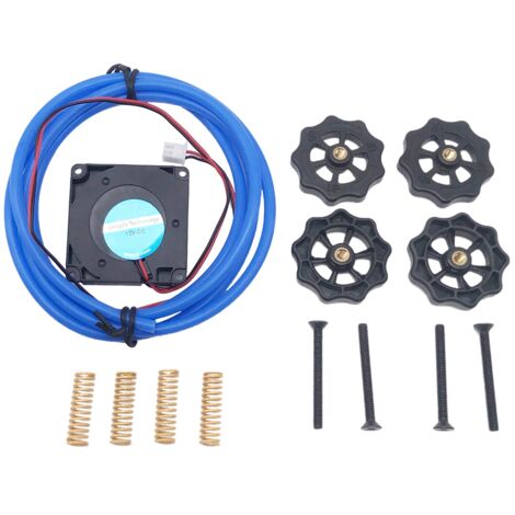 3D Printer Turbine Fan 12V Bearing Blower PTFE PTFE Tube Springs Kit ...