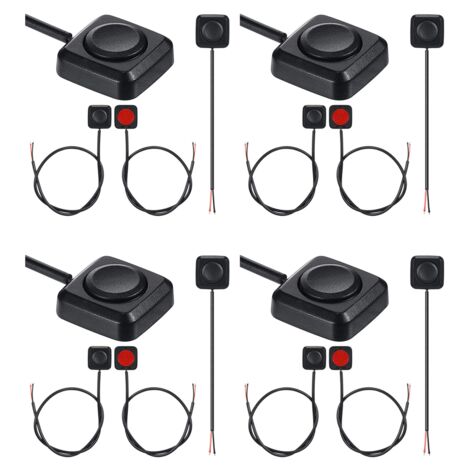 16 Pcs Momentary Switch Momentary Push Button ON Off Switch 12V 24V ...