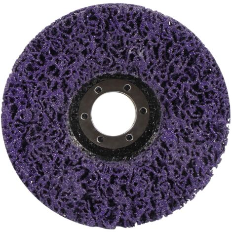 AB Tools 115mm Clean And Strip Disc – 10 Pack, Rust Paint Weld Spatter Removal, M14 Thread, 10000 RPM, Polyurethane Silicone Carbide