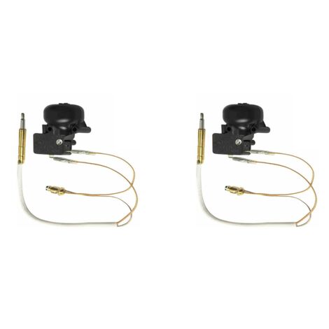 MENSI 2-Pack Micro Anti-Tilt Switch For Patio Gas Heaters - 15A, 2-Terminal, Safety Tip-Over Shut-off Switch