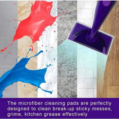Washable Mopping Pads rags for Swiffer WetJet sweeper floor Dry Wet mop cloth cleaning replacement Parts Accessory