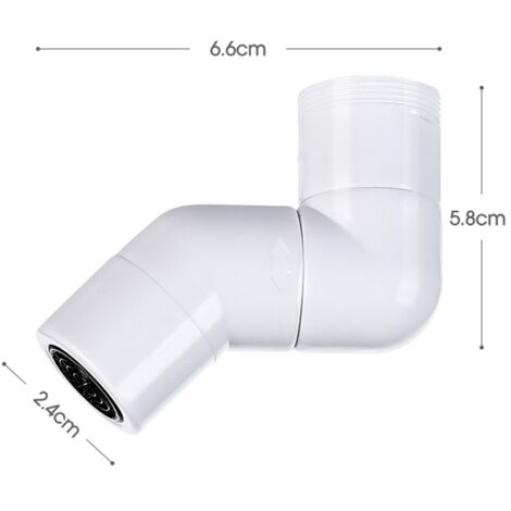 Rotating Kitchen Faucet Extender Water Saving Tap Nozzle Adapter Universal Splash Filter Bathroom Sink Accessories, B