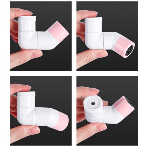 Rotating Kitchen Faucet Extender Water Saving Tap Nozzle Adapter Universal Splash Filter Bathroom Sink Accessories, B