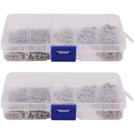 330-Piece Metric Hex Nut Assortment Kit - M3 To M12 Sizes, Organized Storage Case - View #4