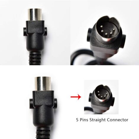 2X Lift Chair Remote Replacement, 5 Pin 2 Button Power Recliner Remote ...