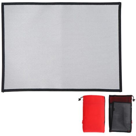 Camping Fire Blanket Fireproof Grill Mat Cloth for Outdoors Camping Picnic Barbecue 6053cm