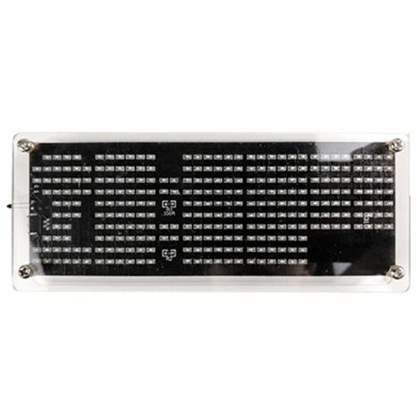 Digital LED Clock Creative Home Clock SMD Digital Dot Matrix Clock Kit ...