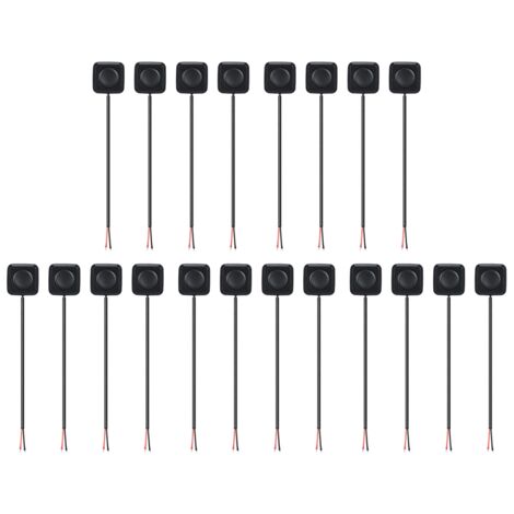20 Pcs Momentary Switch Momentary Push Button on Off Switch 12V 24V ...