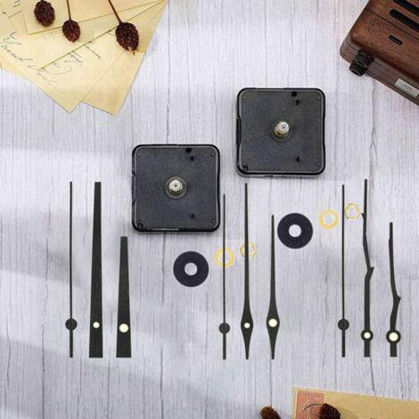 DIY Quartz Movement Wall Clock Kit With Walnut Wood Hands for 12 Inch ...