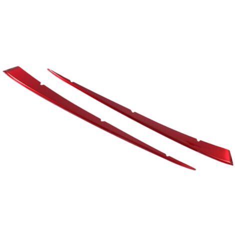 thumbnail image 2 of For Toyota Camry 2018-2020 Red ABS Air Vent Cover – Center Console AC Outlet Trim (Xotic Tech) 2 of 2