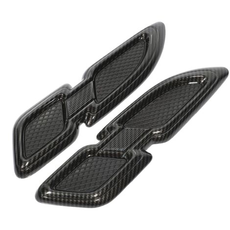 Red Front Bumper Air Inlet Vent Decor Cover Trim Bezel For Jeep Cherokee 2019-25