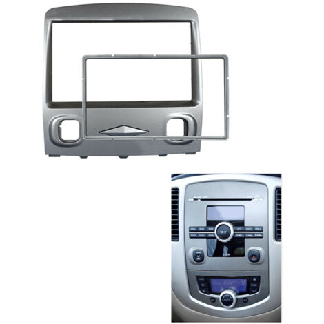 Car Stereo Radio Fascia Frame 2DIN Stereo Interface Plate Panel Dash Trim for Ford Escape 2008-10 Mazda Tribute 2006-08