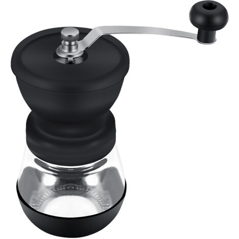 Manual Coffee Bean Grinder with Ceramic Burr, Hand Coffee Grinder Mill ...