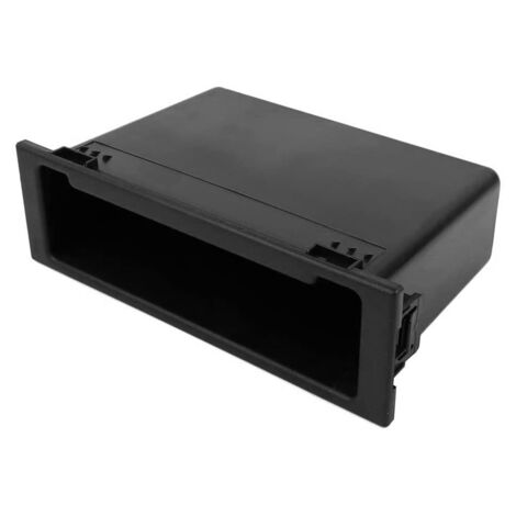 6X Car Stereo Radio Dashboard Storage Box Mounting 1Din Pocket Kit Storage Box Accessories Interior for Mazda