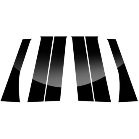 Car BC Window Center Pillar Sticker for Mitsubishi Outlander 2014 2015 ...