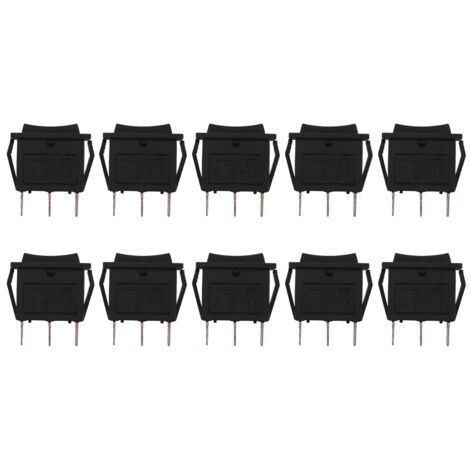Interruttore A Bilanciere Snap-in ON-OFF-ON 3 Posizioni - 15A/250V 20A/125V, 3 Pin SPDT, Per Elettrodomestici E Progetti Fai Da Te