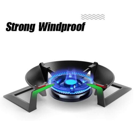 4X Energy-Saving Cover Gas Stove Cover Windshield Wok Ring Non Slip Stove Stainless Iron Fire Stove Cover Kitchen Wok