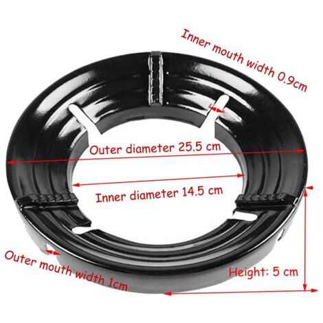4X Energy-Saving Cover Gas Stove Cover Windshield Wok Ring Non Slip Stove Stainless Iron Fire Stove Cover Kitchen Wok