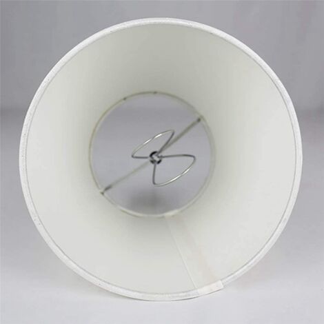 Set of 12 White Fabric Cloth Clip on Chandelier Lamp Shades, Replacement for E14 Wall Lamp Chandelier Home Decoration