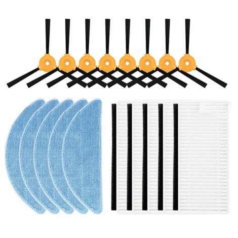 OLZINY 4 Pezzi Filtro HEPA Filtro Robot Spazzatrice Parti di ricabio Filtro Aspirapolvere