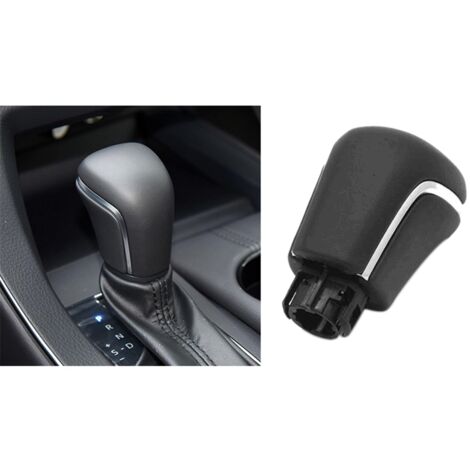 Black Leather Shift Knob For Toyota Camry 2018-2023 – Direct Fit Replacement