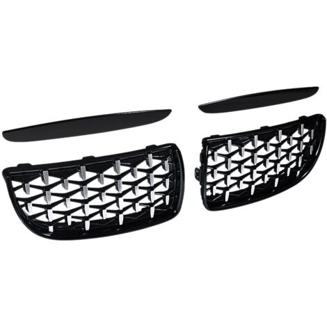 Calandre De Calandre Noire Brillant Ricoy Pour BMW Série 3 E90/E91 (2005-2008) – Berline Et Break