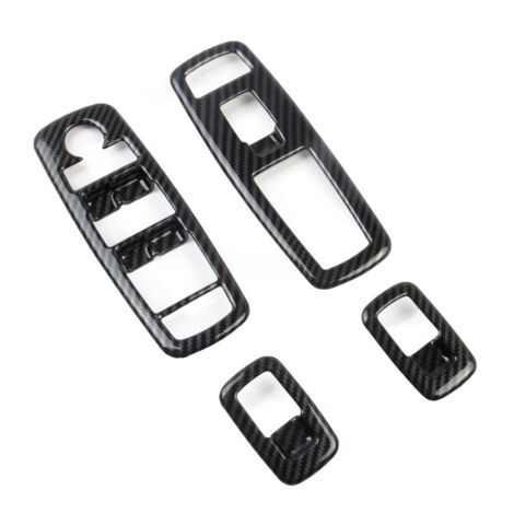 Carbon Fiber Interior/Exterior Trim Kit For Dodge Durango - Self-Adhesive ABS Covers