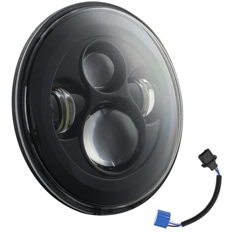 KWAYA Lot De 2 Phares LED Universels H4 Hi-Lo De 7 Pouces