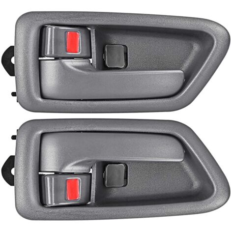 thumbnail interactive-video image 1 of Left Driver Side Inside Door Handle For Toyota Camry 1997-2001 – Beige, DIY Replacement 1 of 3