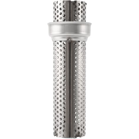 Universal 4-Inch Diameter Exhaust Silencer – Clamp-On Style – Mild Steel – 51mm Tailpipe