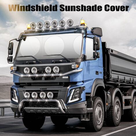 Truck Windshield Sunshade Cover Side Windows Sun Shade 210T UV ...